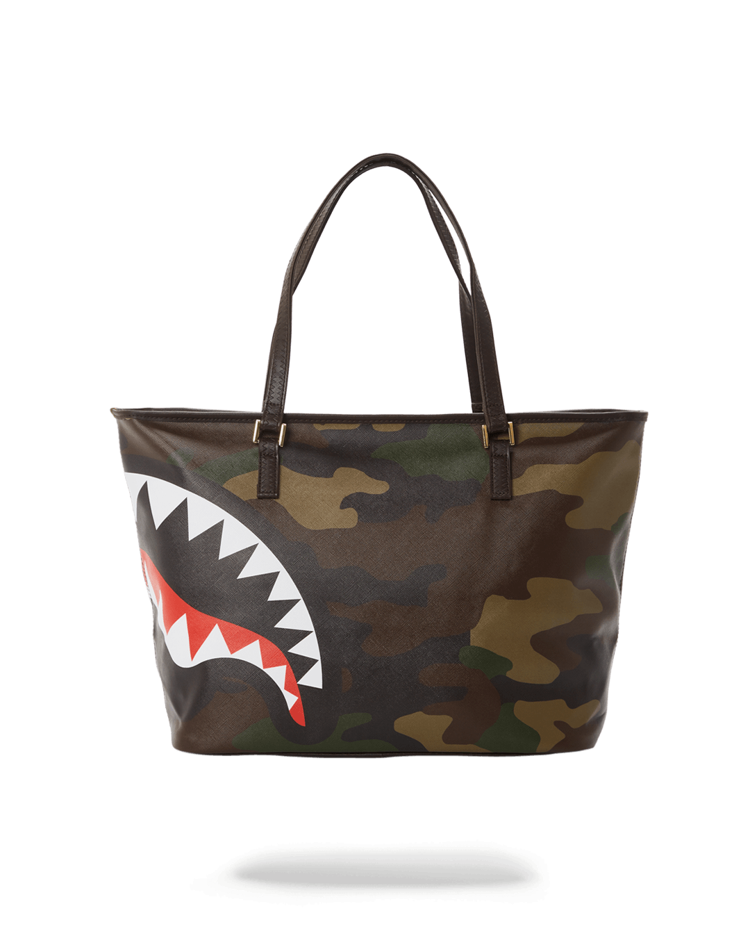 CHECKS IN CAMOFLAUGE TOTE