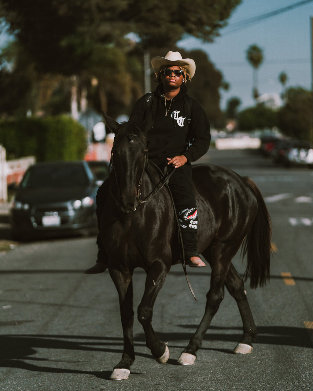 COMPTON COWBOYS CITY RIDERS HOODY