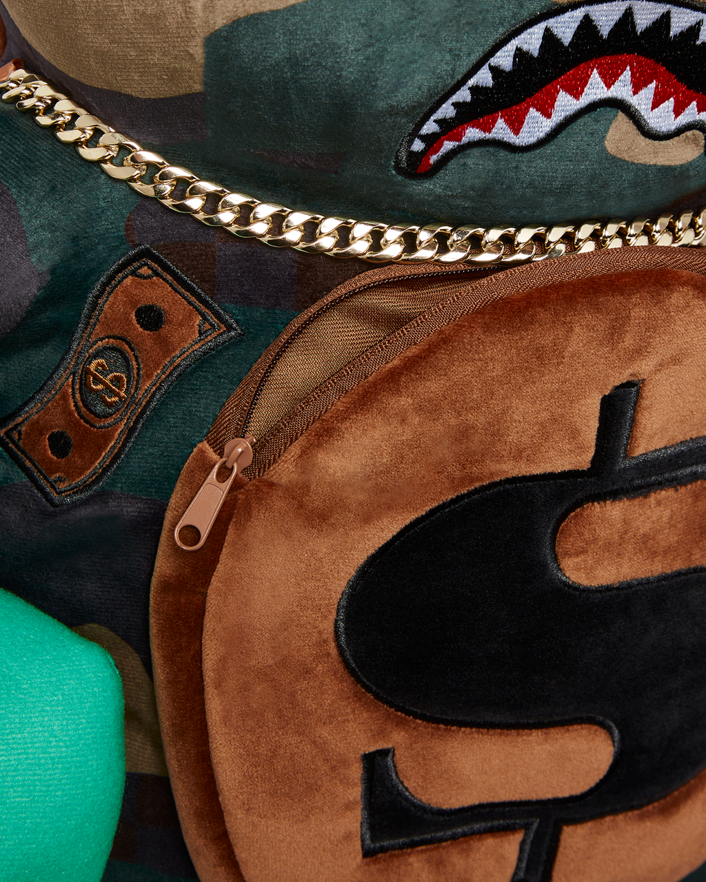 CAMOCHECK MONEYBEAR TEDDYBEAR BACKPACK