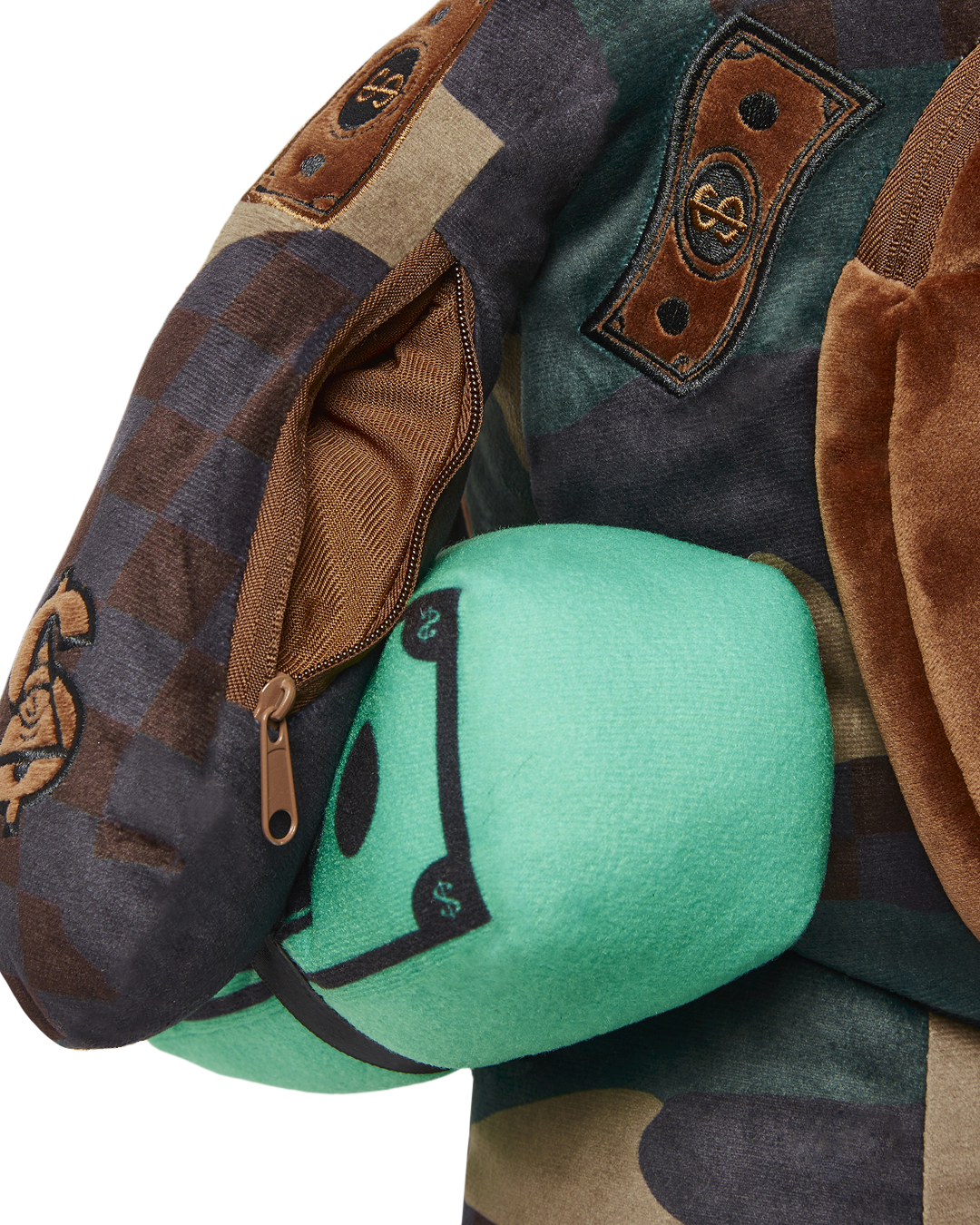 CAMOCHECK MONEYBEAR TEDDYBEAR BACKPACK