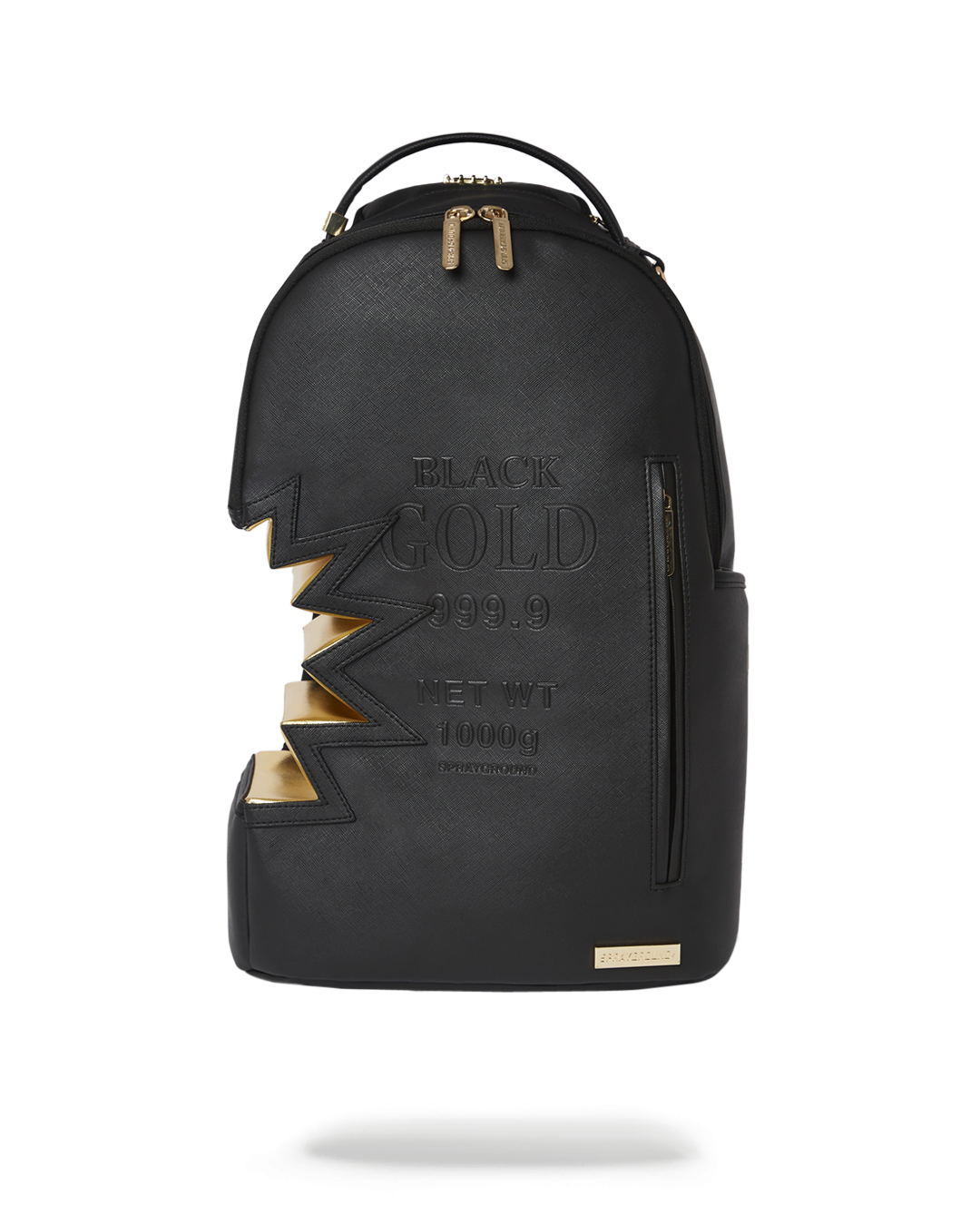 A.i.3 SHARK BITE BLACK GOLD BACKPACK (DLXV)