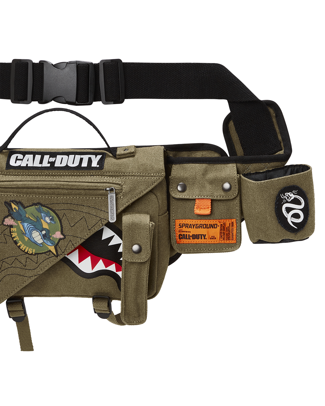 CALL OF DUTY NEVER BACK DOWN CROSSBODY