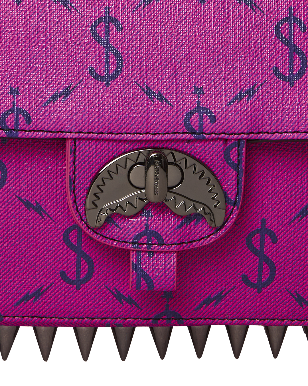 $NAPDRAGON GOLD CHAIN SHARK HANDBAG