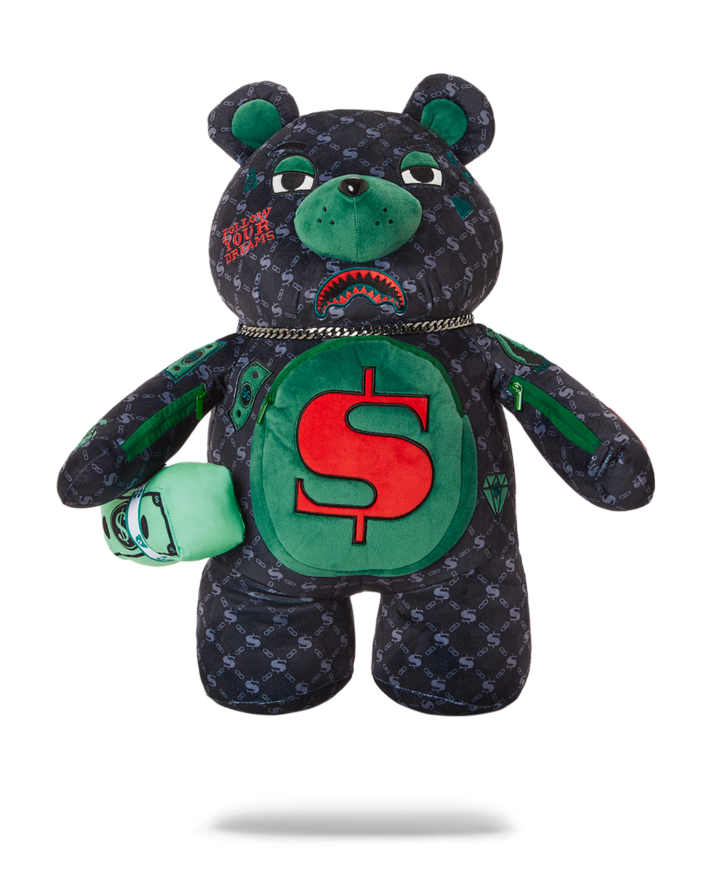 DINERO MONEYBEAR TEDDYBEAR BACKPACK
