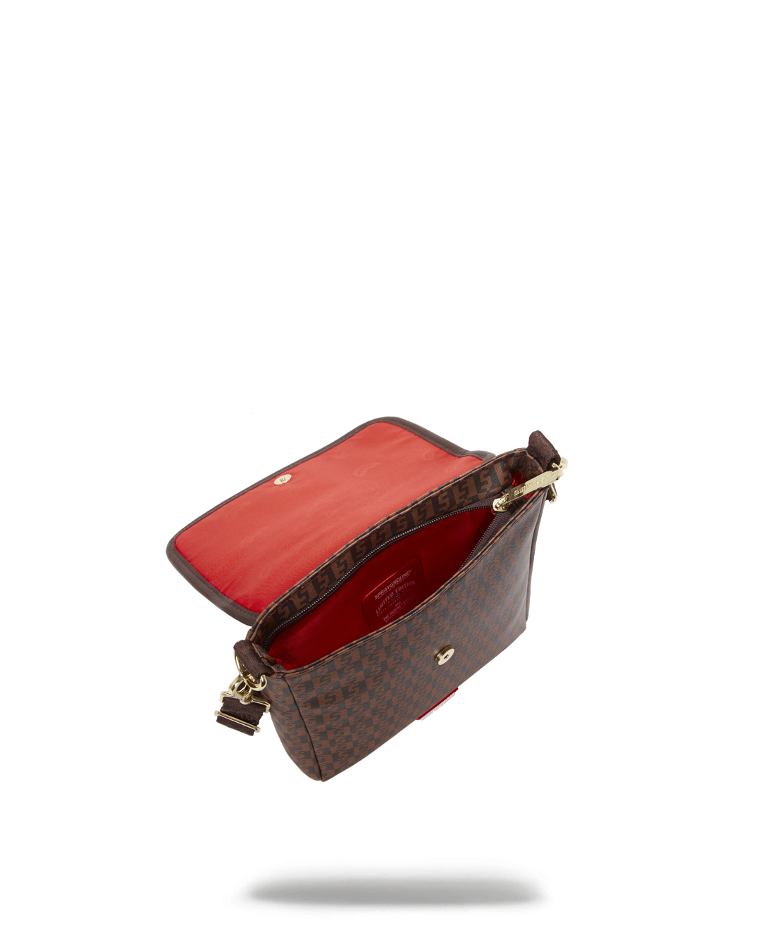 CASHIN CHECKS SHOULDER BAG