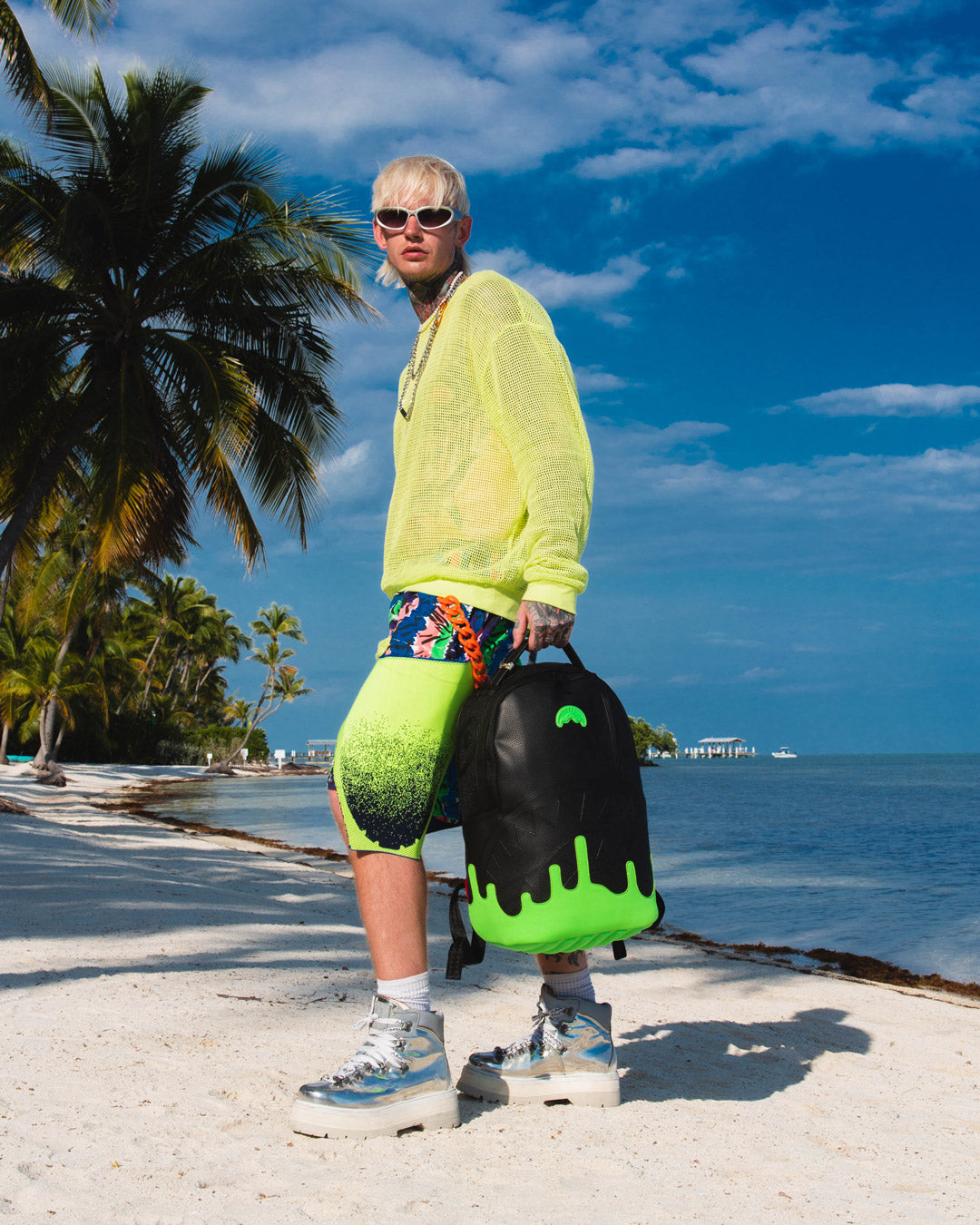 ANTI-GRAVITY GREEN BACKPACK (DLXV)