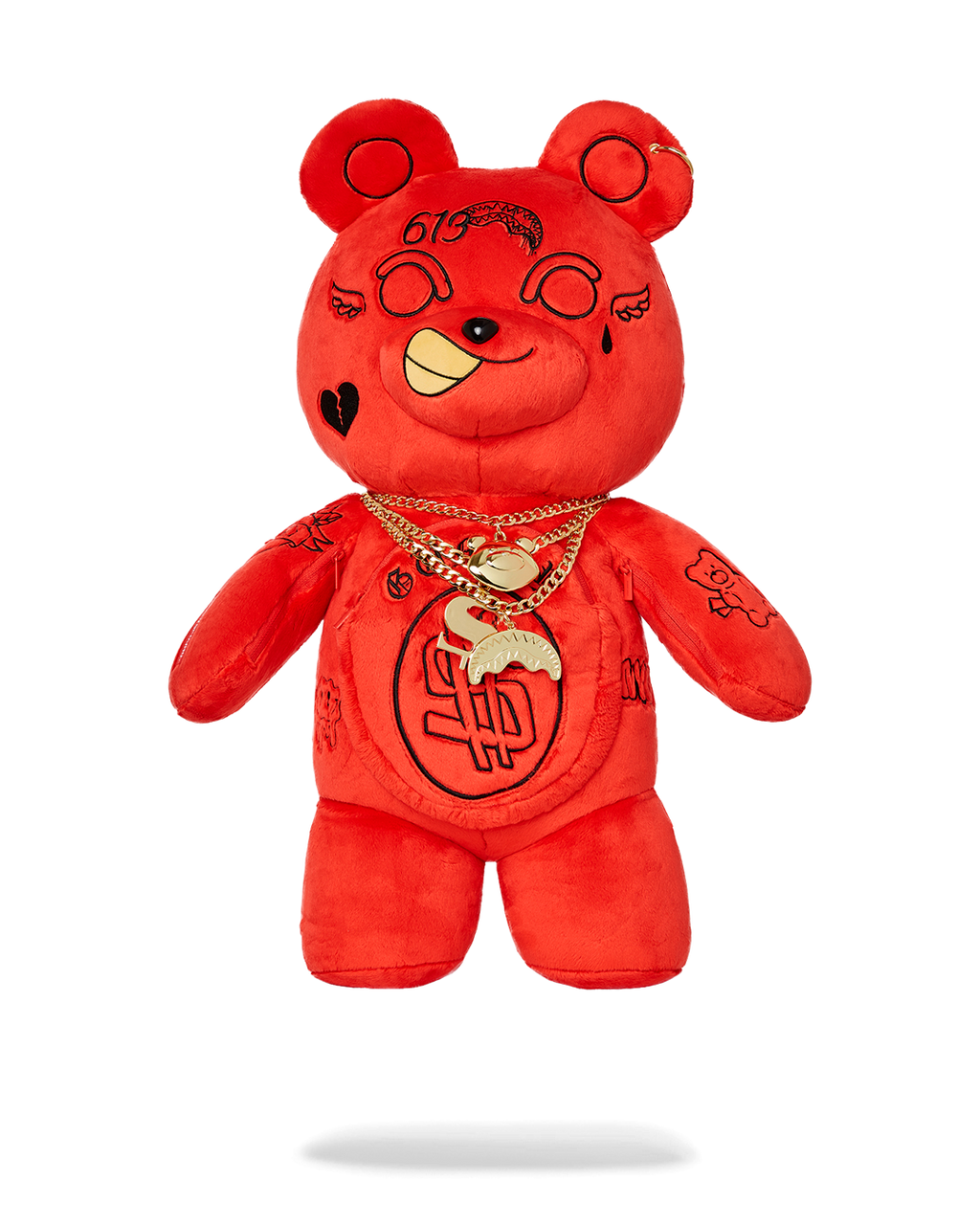 DIABLO PLUSH TEDDYBEAR BACKPACK