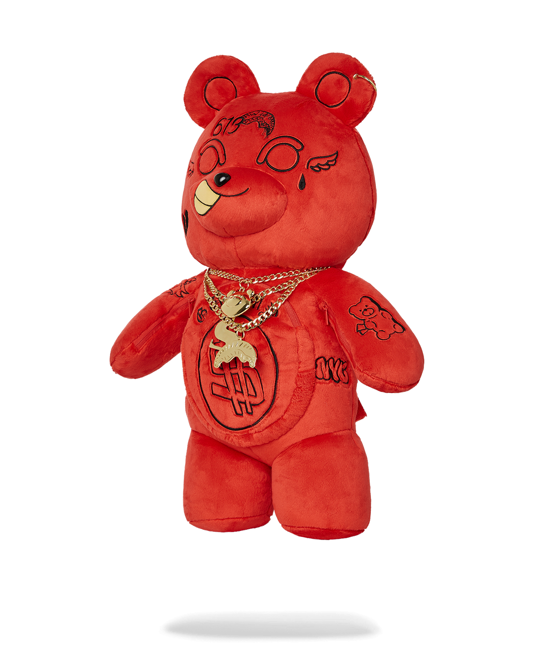 DIABLO PLUSH TEDDYBEAR BACKPACK