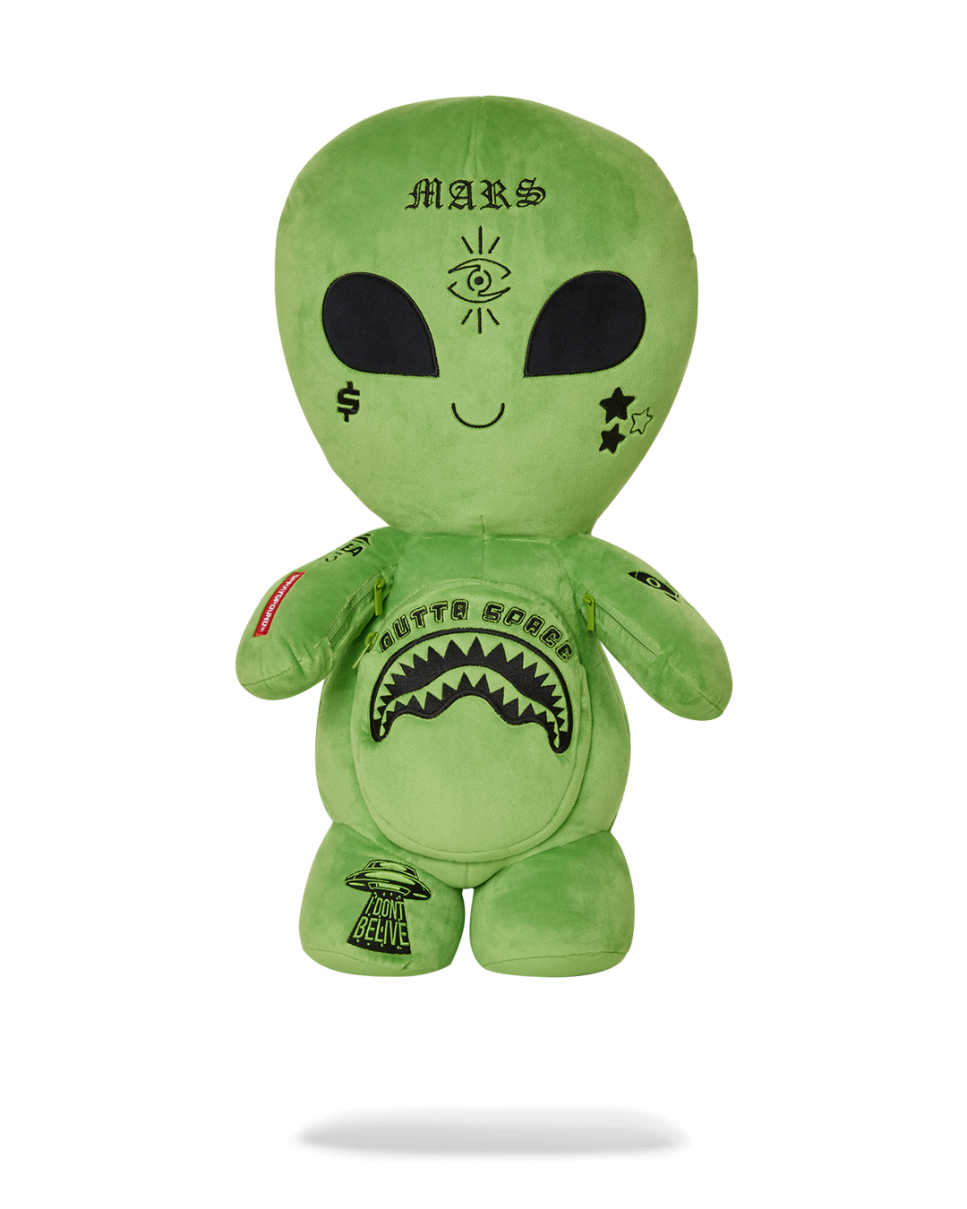 ALIEN PLUSH BACKPACK