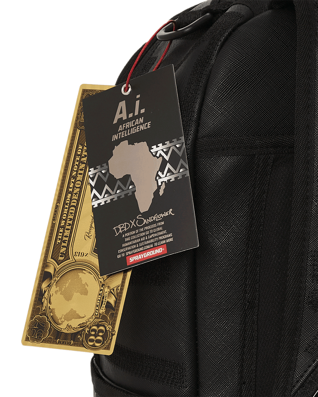 AFRICAN INTELLIGENCE 9 APEX GENIUS BACKPACK - SANDFLOWER COLLAB
