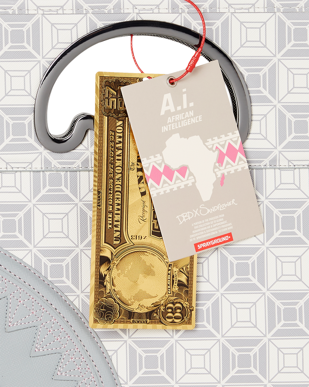 A.I.8 AFRICAN INTELLIGENCE BOOKED & BUSY CITY SAVVY HANDBAG