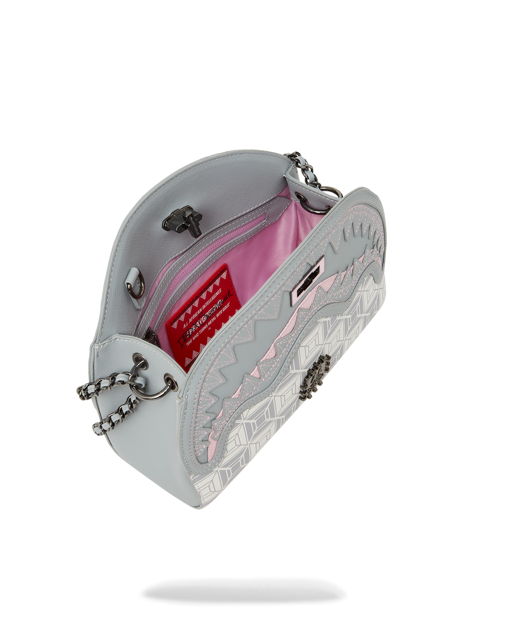 A.I.8 AFRICAN INTELLIGENCE BOOKED & BUSY SHARK HANDBAG