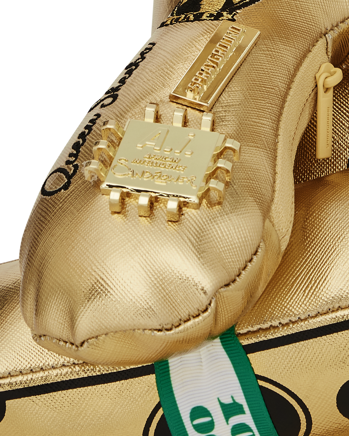 A.I.8 AFRICAN INTELLIGENCE PATH TO THE FUTURE II MEDIUM MONEYBEAR TEDDYBEAR BACKPACK