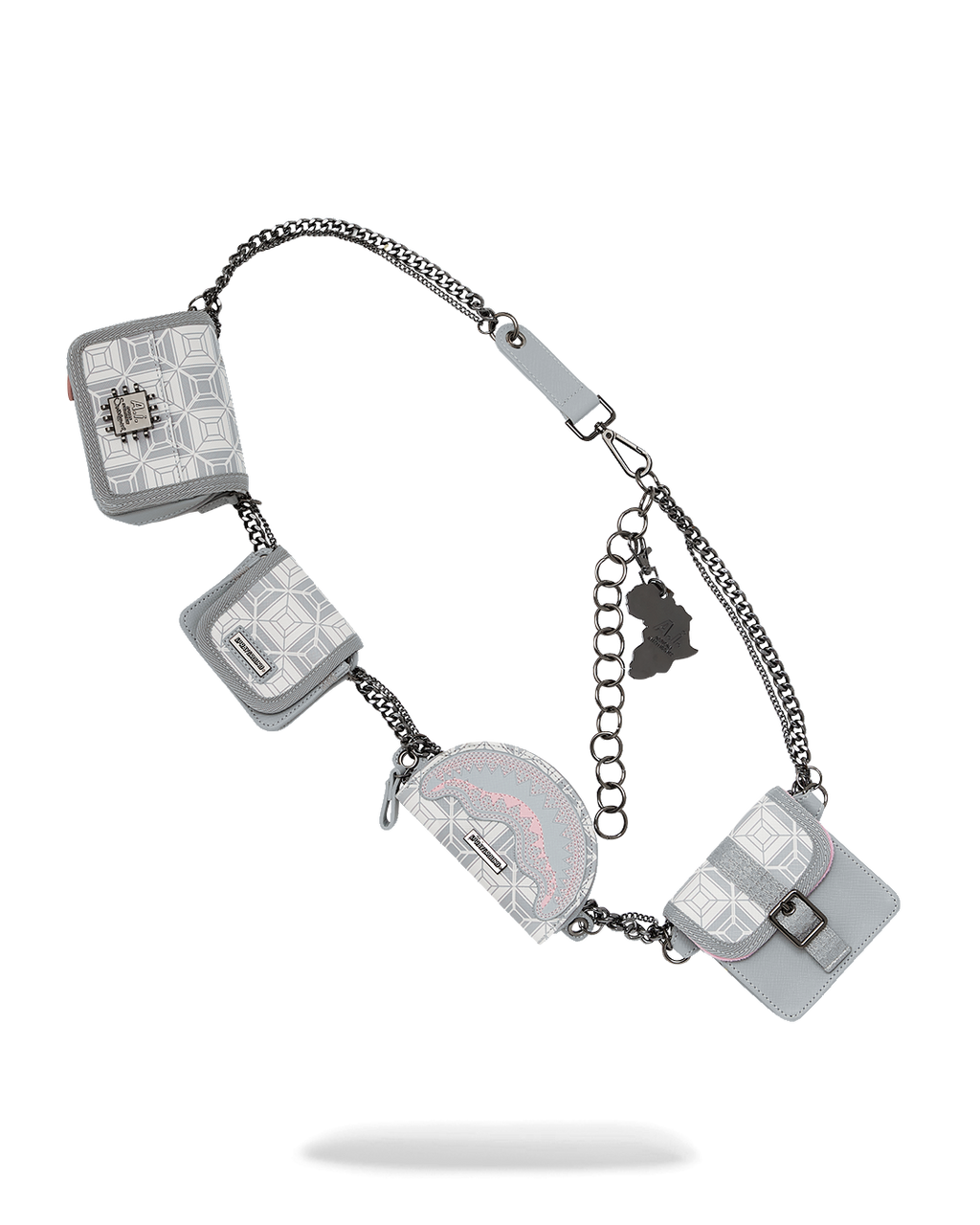 A.I.8 AFRICAN INTELLIGENCE BOOKED & BUSY CHARM WAISTBELT