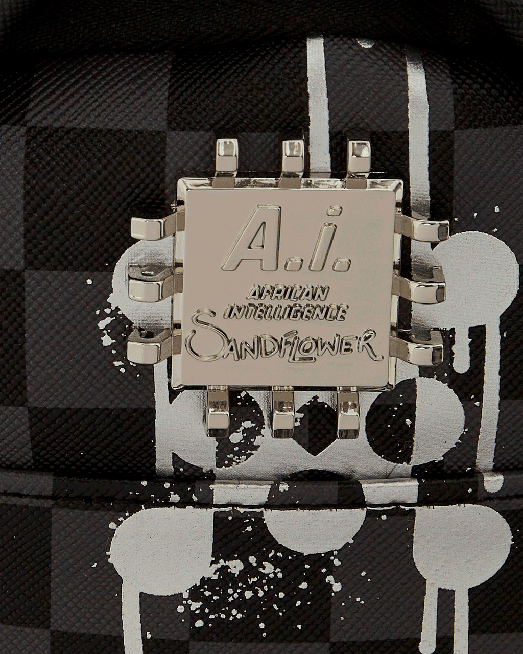 AFRICAN INTELLIGENCE 9 POWER GLYPHICS BACKPACK - SANDFLOWER COLLAB