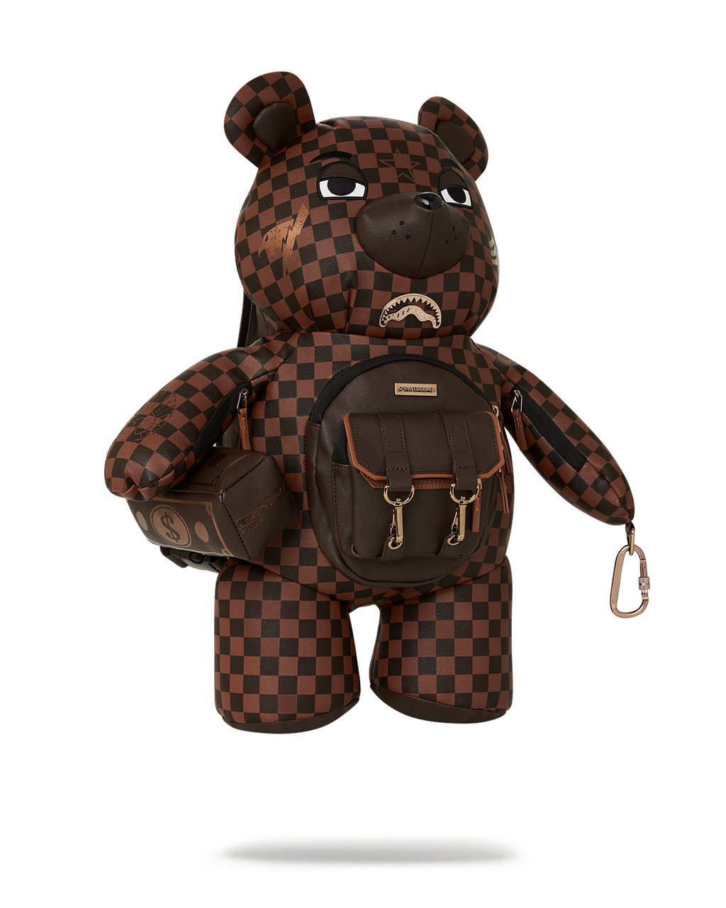 CHECKMATE ROYALE MONEYBEAR TEDDYBEAR BACKPACK