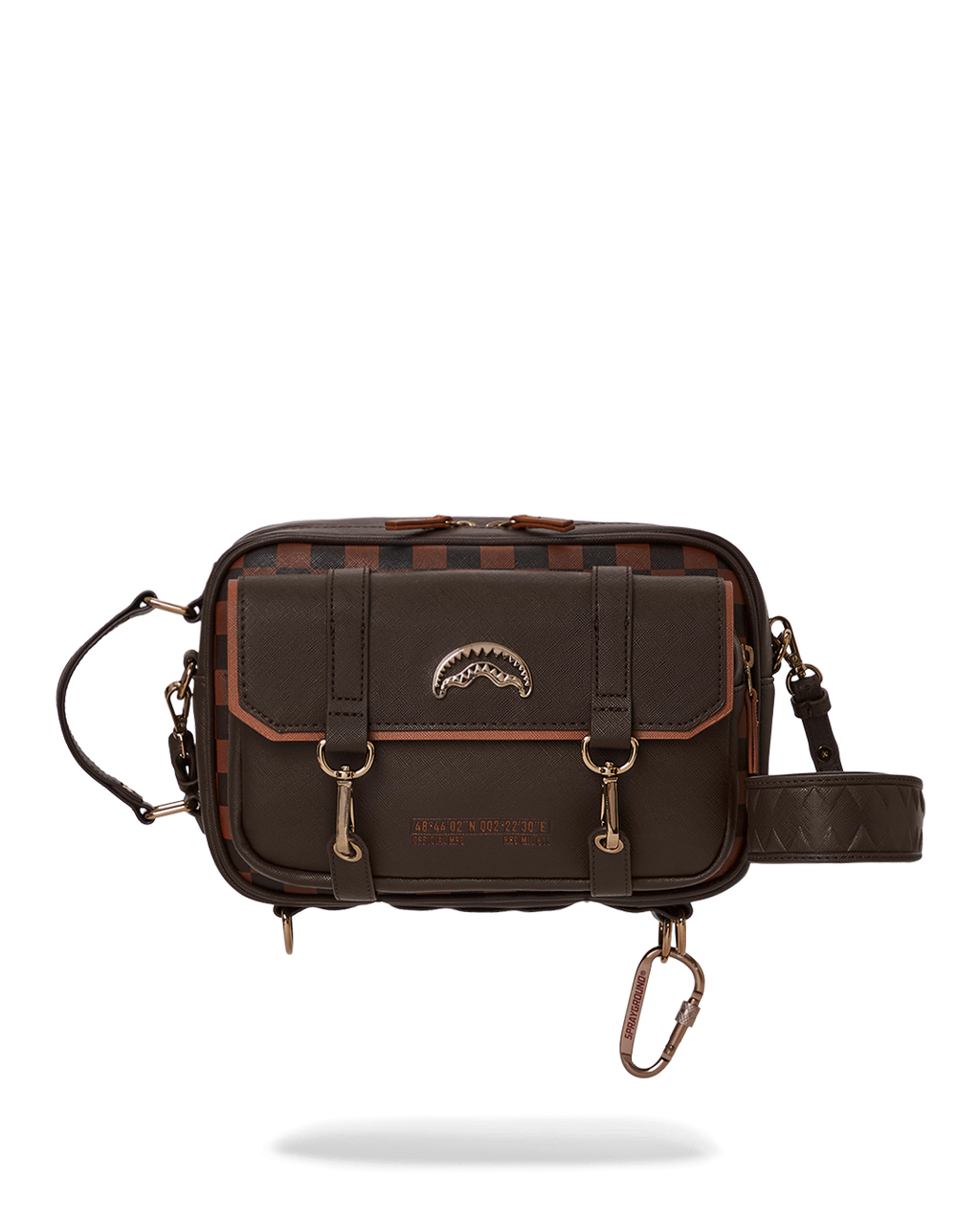 CHECKMATE ROYALE MESSENGER BRICK BAG