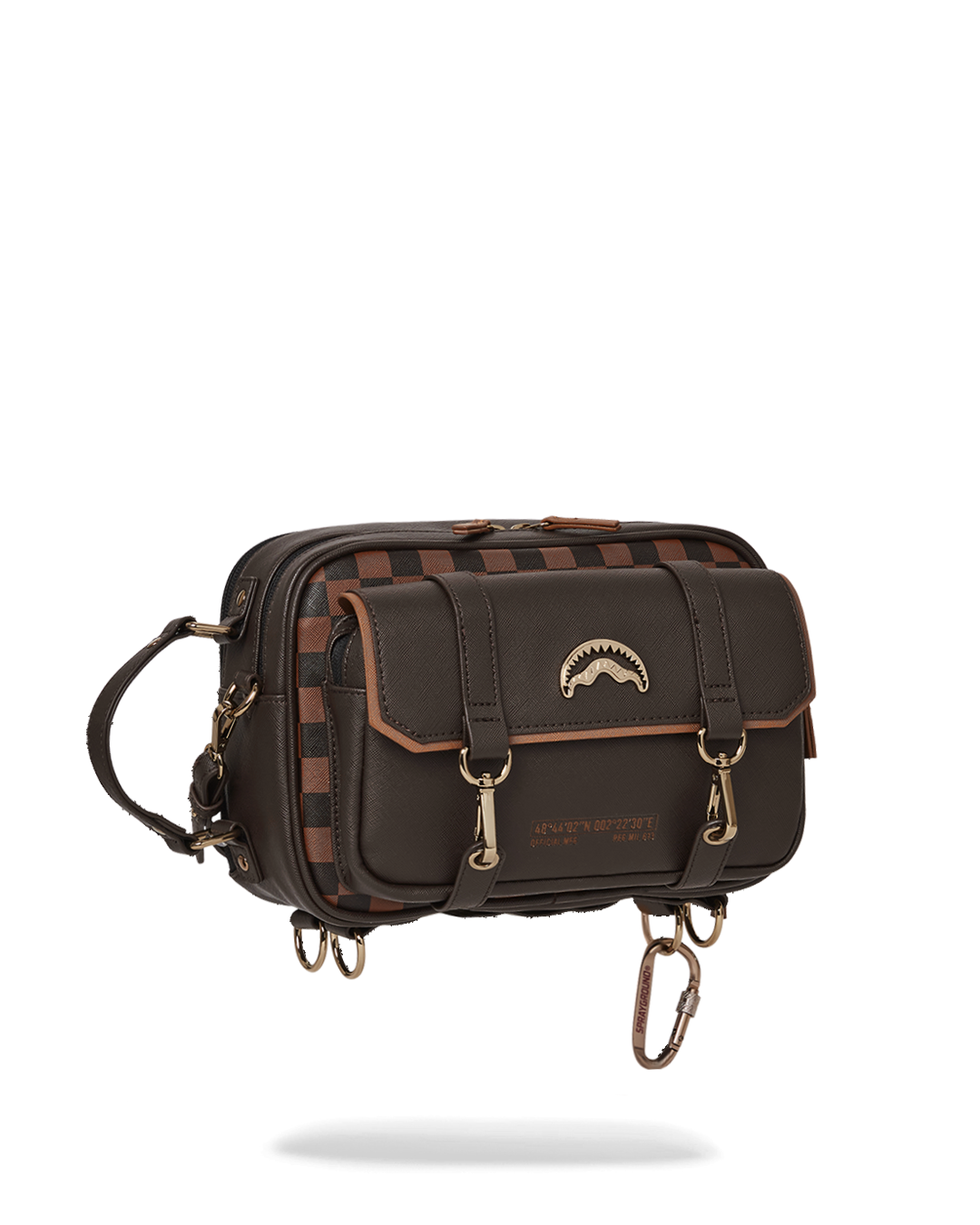 CHECKMATE ROYALE MESSENGER BRICK BAG