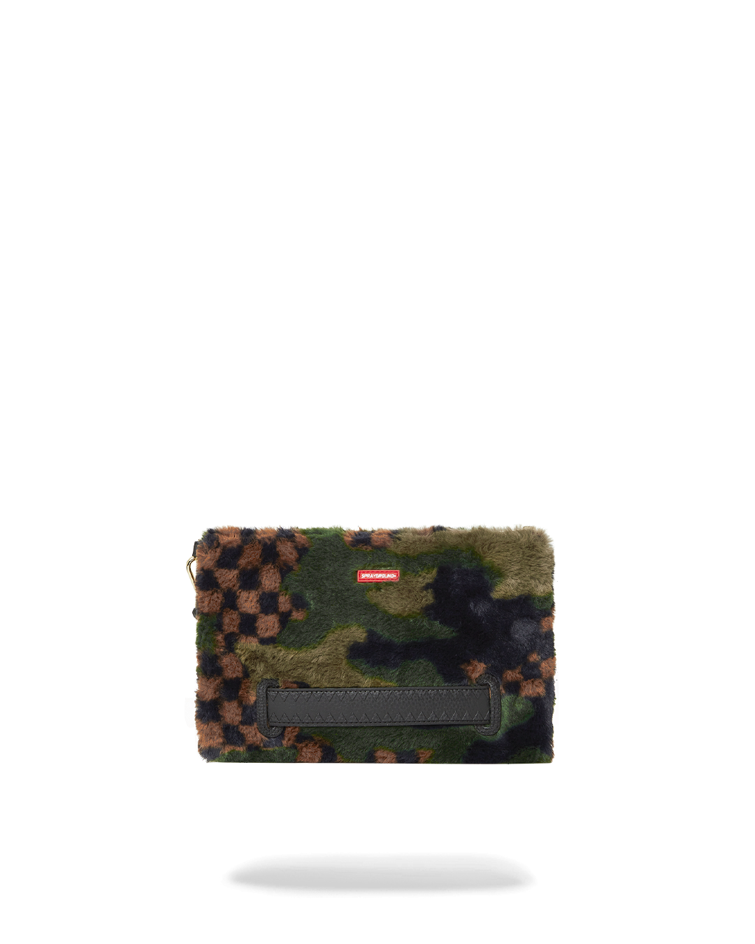 BIG SKY FUR SHARK CROSSOVER CLUTCH