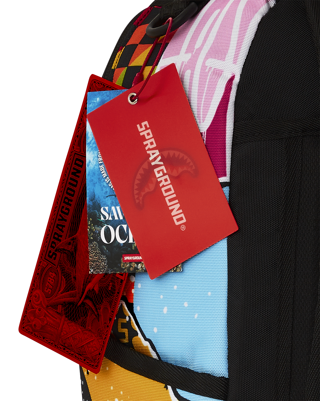 COLLAGE OF RANDOM DLXSR BACKPACK