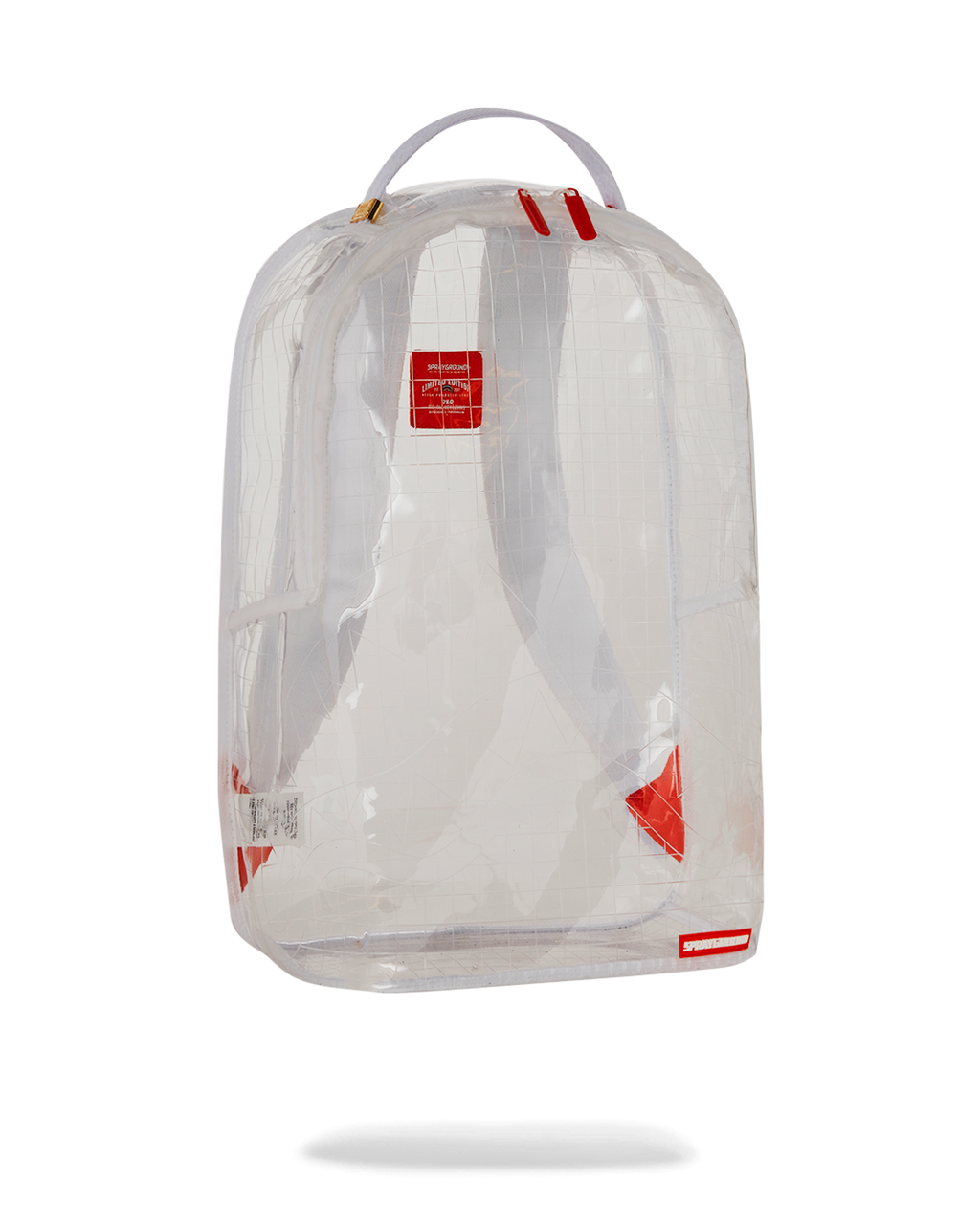 CLEAR VISION SHARKS IN PARIS - 100% ALL CLEAR DLX BACKPACK