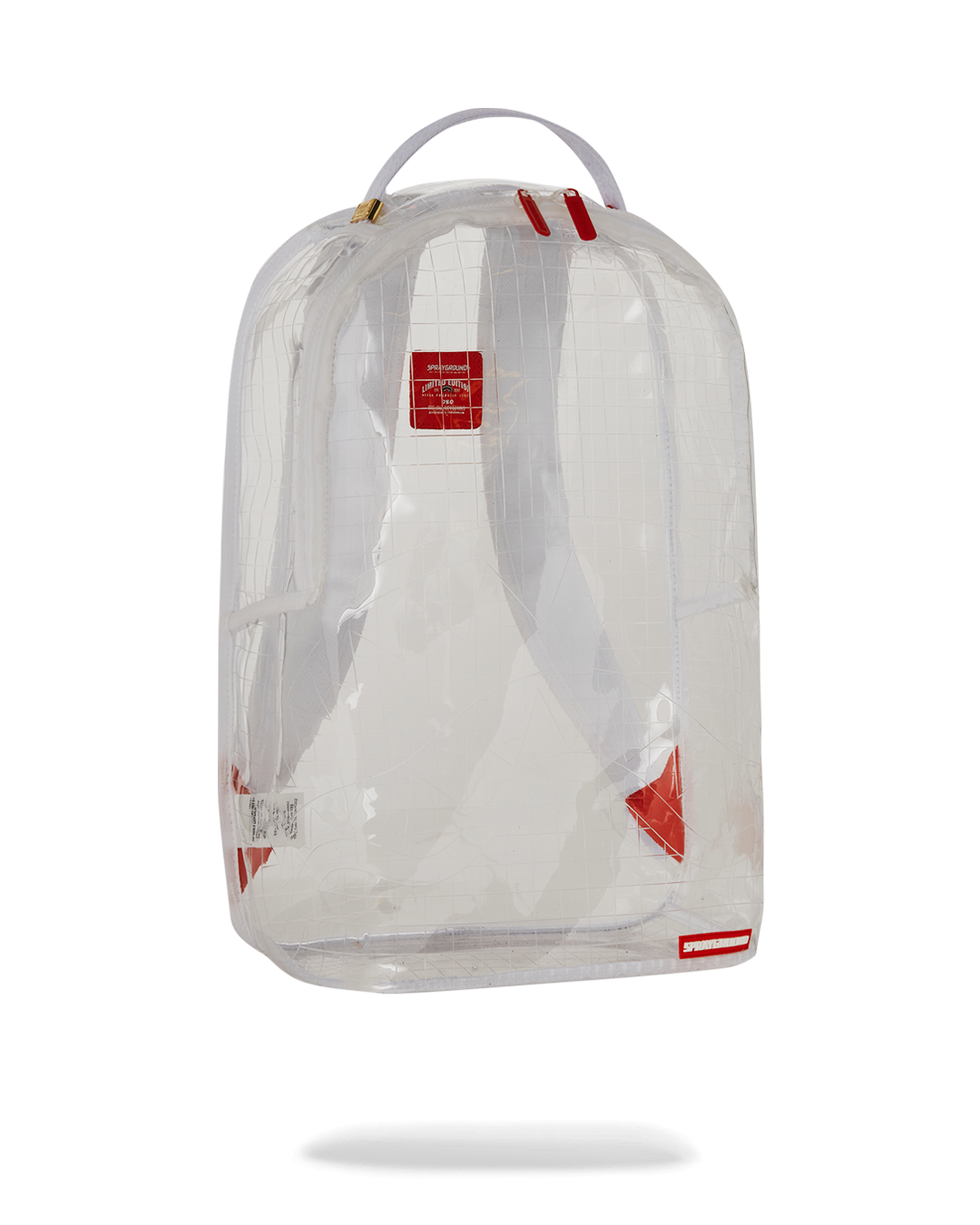 CLEAR VISION SHARKS IN PARIS - 100% ALL CLEAR DLX BACKPACK