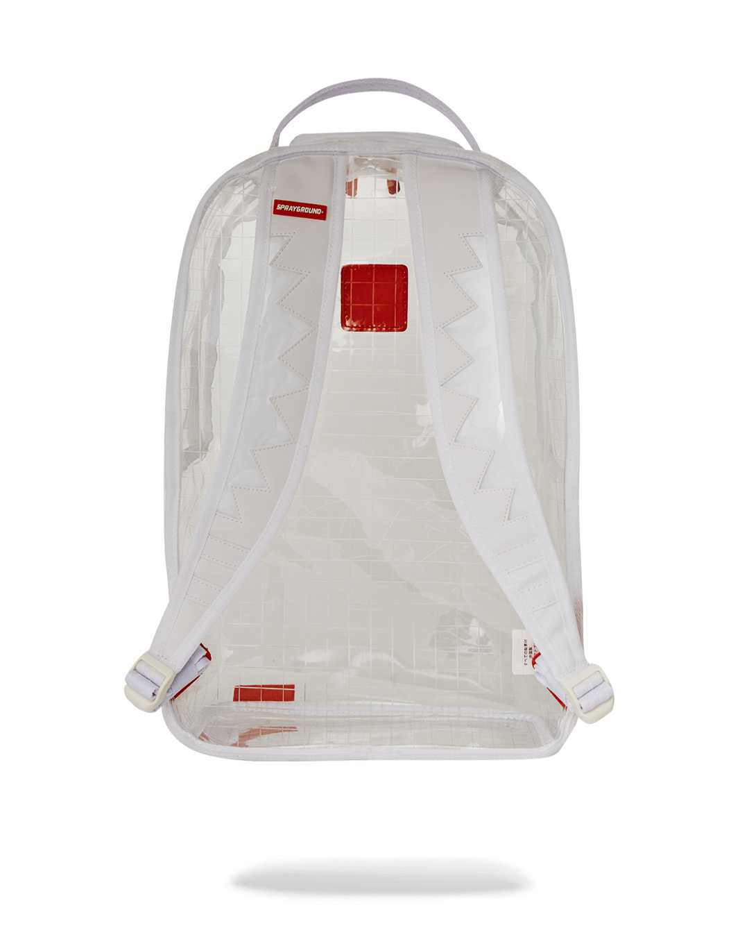 CLEAR VISION SHARKS IN PARIS - 100% ALL CLEAR DLX BACKPACK