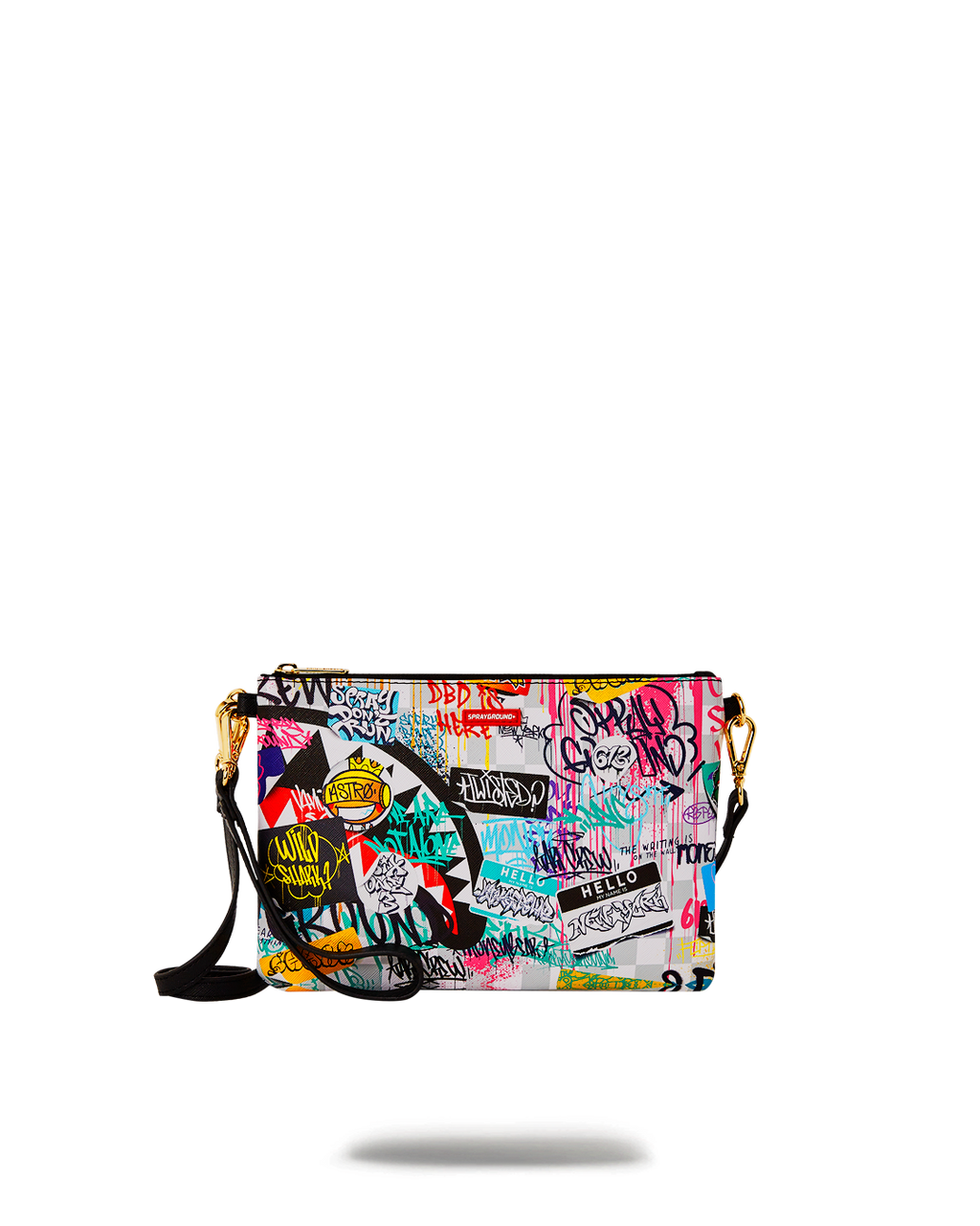 CREATE ANOTHER DAY CROSSOVER CLUTCH W/ SHOULDER STRAP