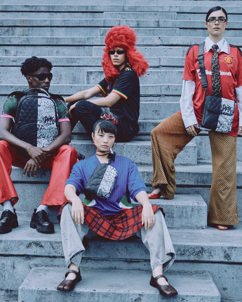 DARK WAVE MESSENGER BAG