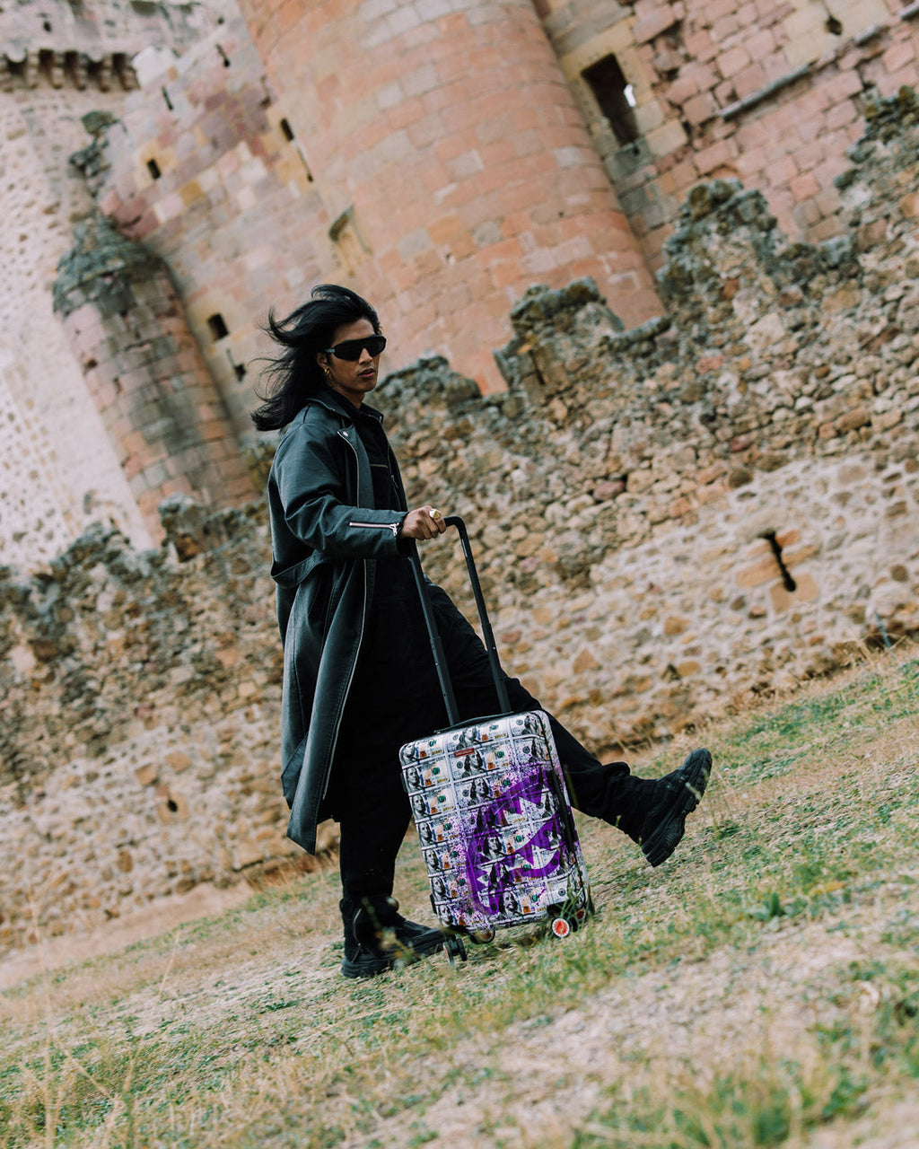 BILLIONS IN THE BANK HARD SHELL CARRY-ON LUGGAGE