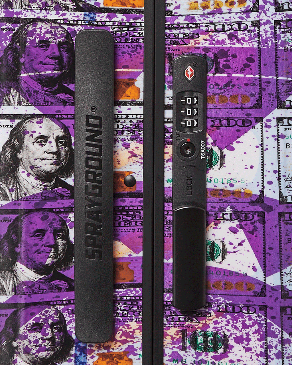 BILLIONS IN THE BANK HARD SHELL CARRY-ON LUGGAGE