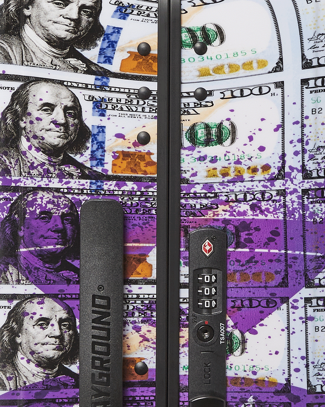 BILLIONS IN THE BANK HARD SHELL CARRY-ON LUGGAGE