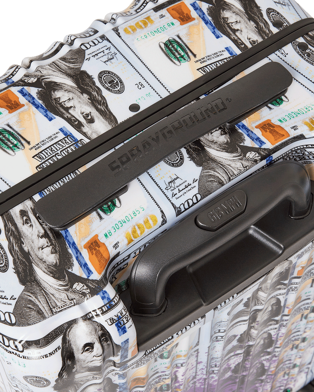 BILLIONS IN THE BANK HARD SHELL CARRY-ON LUGGAGE