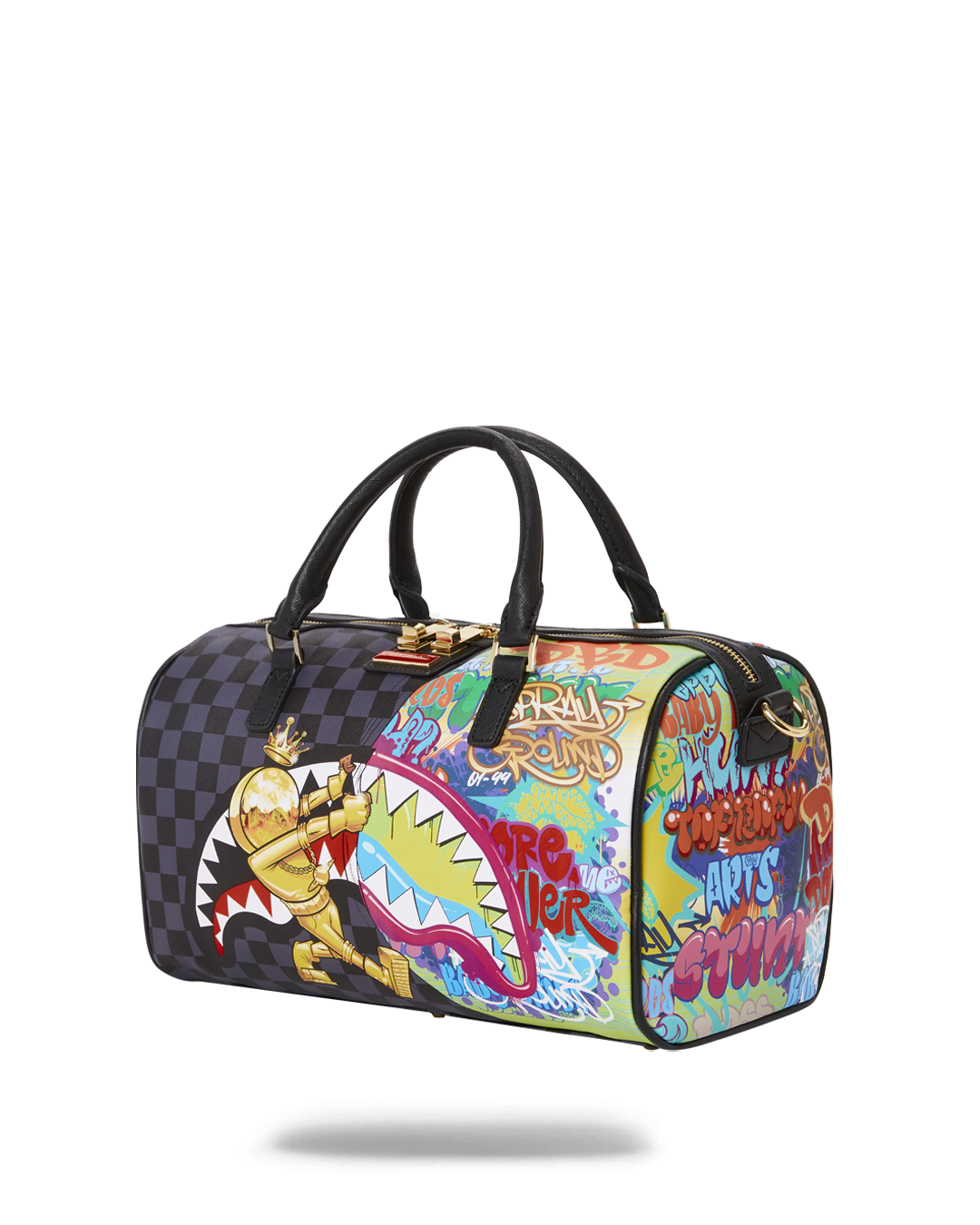 ASTROMANE SHARKS IN SPACE MINI DUFFLE