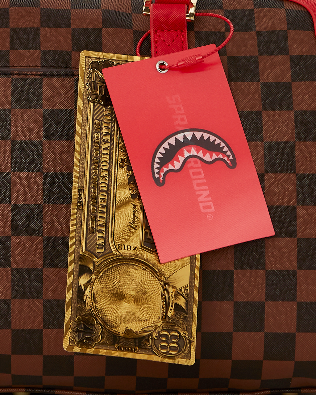 ALL OR NOTHING SHARKS IN PARIS MINI DUFFLE