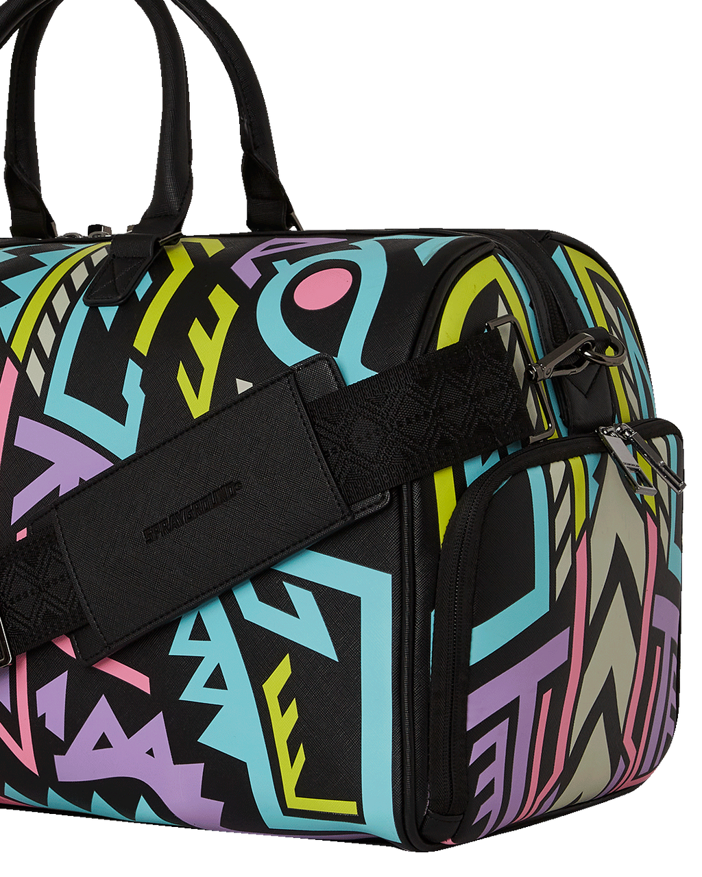 A.I. PATH TO THE FUTURE III DUFFLE - SANDFLOWER COLLAB (GLOW IN THE DARK)