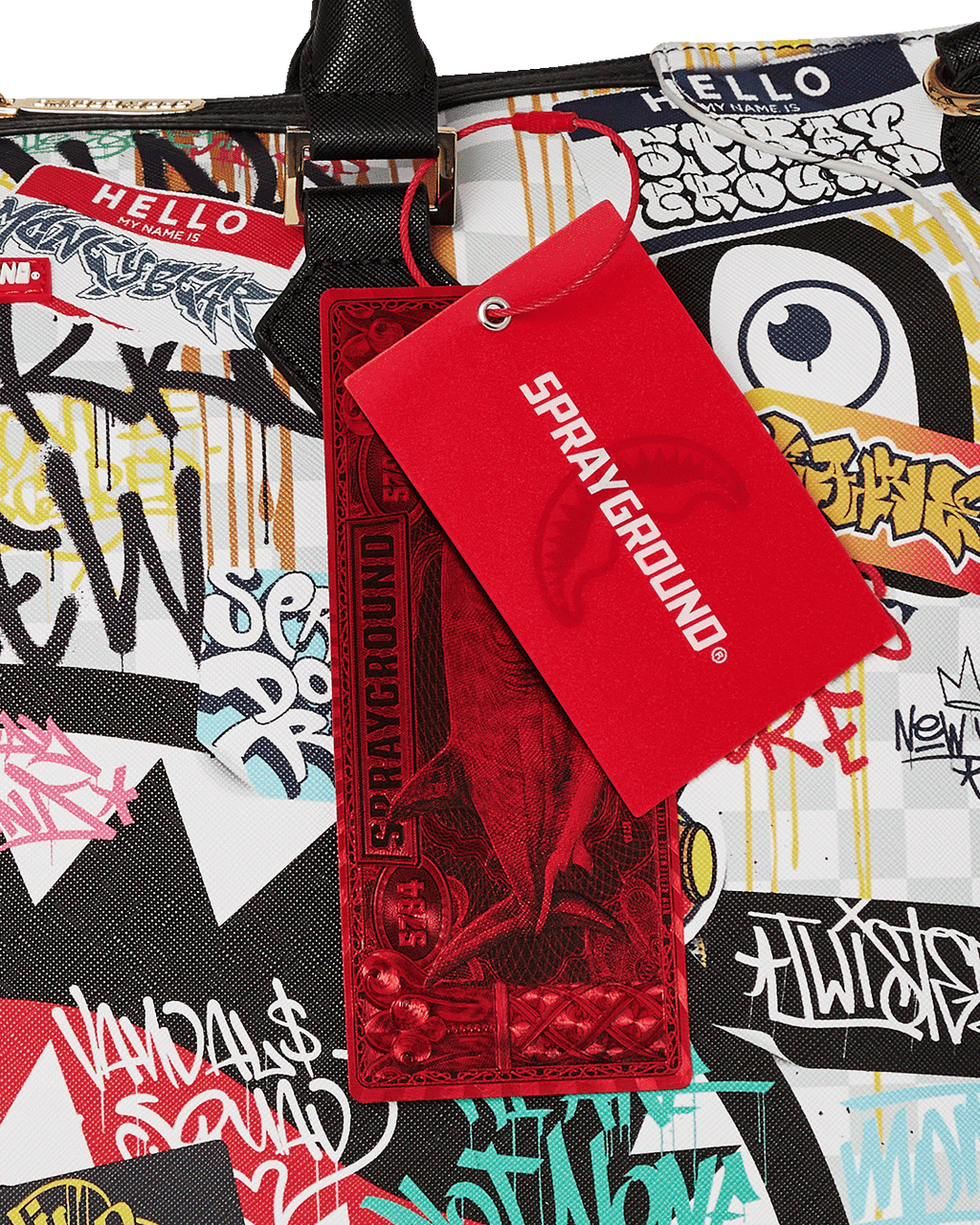 CREATE ANOTHER DAY PYRAMID DUFFLE