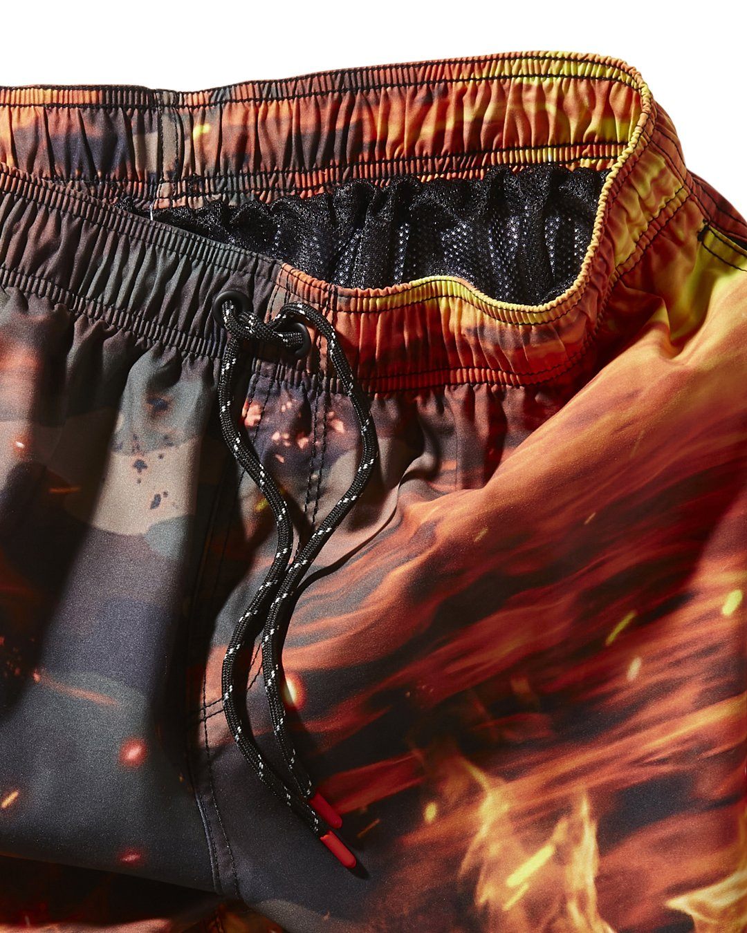 CAMO FIRE SHOTO SWIM TRUNKS