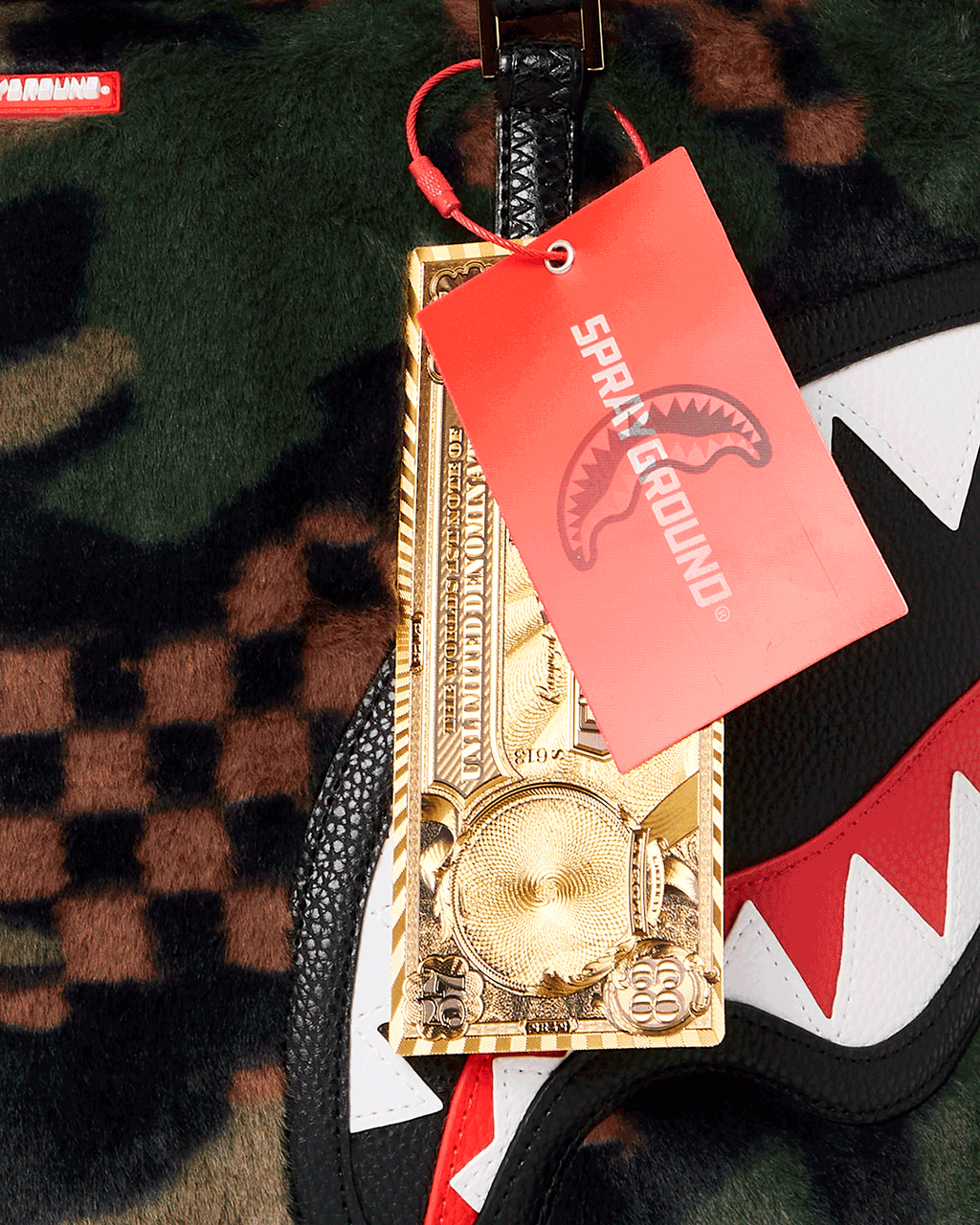 BIG SKY FUR SHARK TOTE