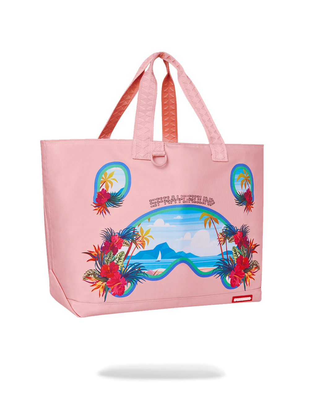 BORA BORA SHARK ISLAND VILLA BEACH TOTE