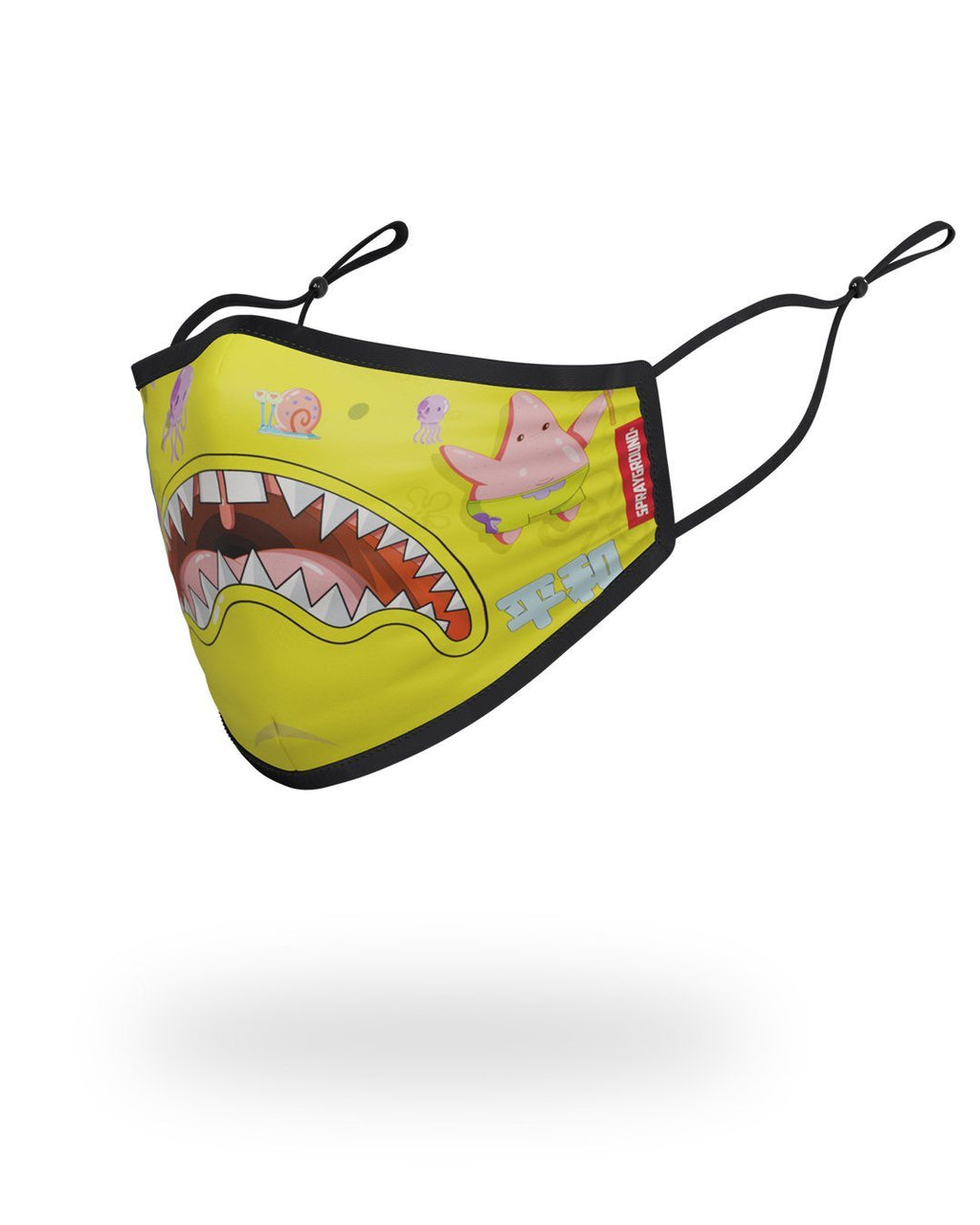 ADULT SPONGEBOB JAPAN SHARK FORM FITTING FACE-COVERING