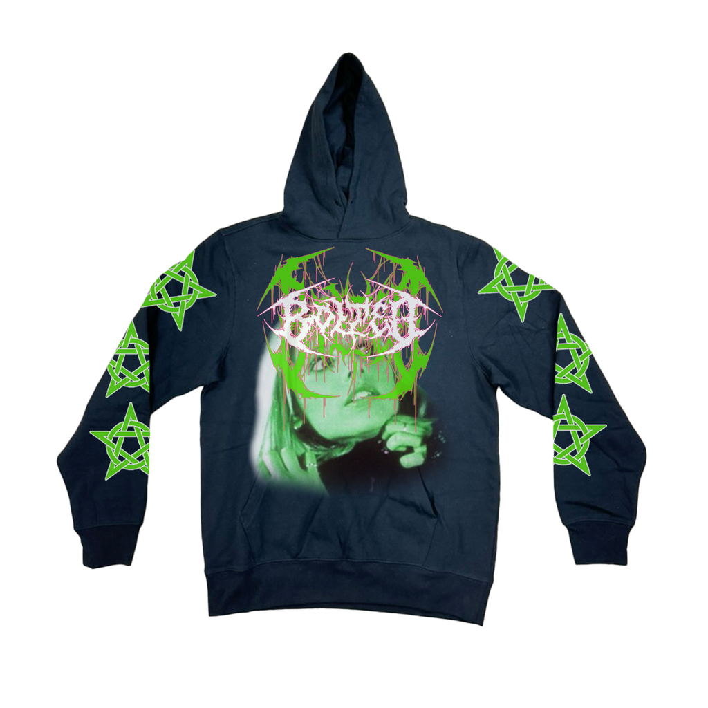 BOLTED THE BODY HOODIE BLACK