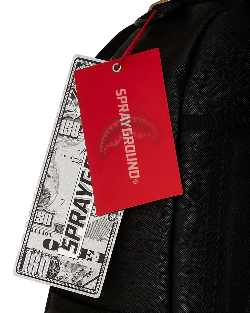 BAG ON BAG OPTICAL ILLUSION SHARKS IN PARIS BACKPACK