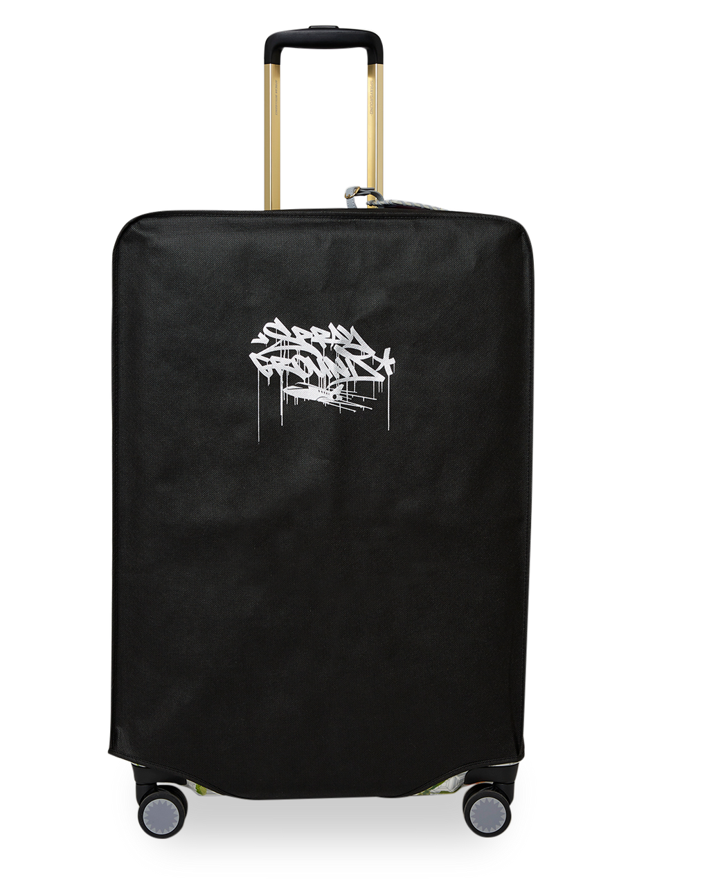 A.I. AFRICAN INTELLIGENCE ELEGANT ENERGY SHARKITECTURE FULL SIZE LUGGAGE - SANDFLOWER COLLAB