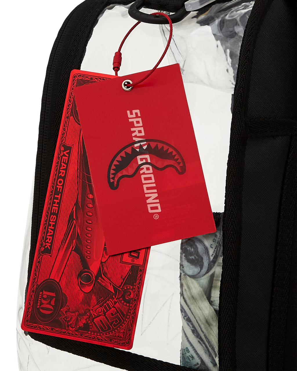 CLEAR BACKPACK - MONEY CHOMP