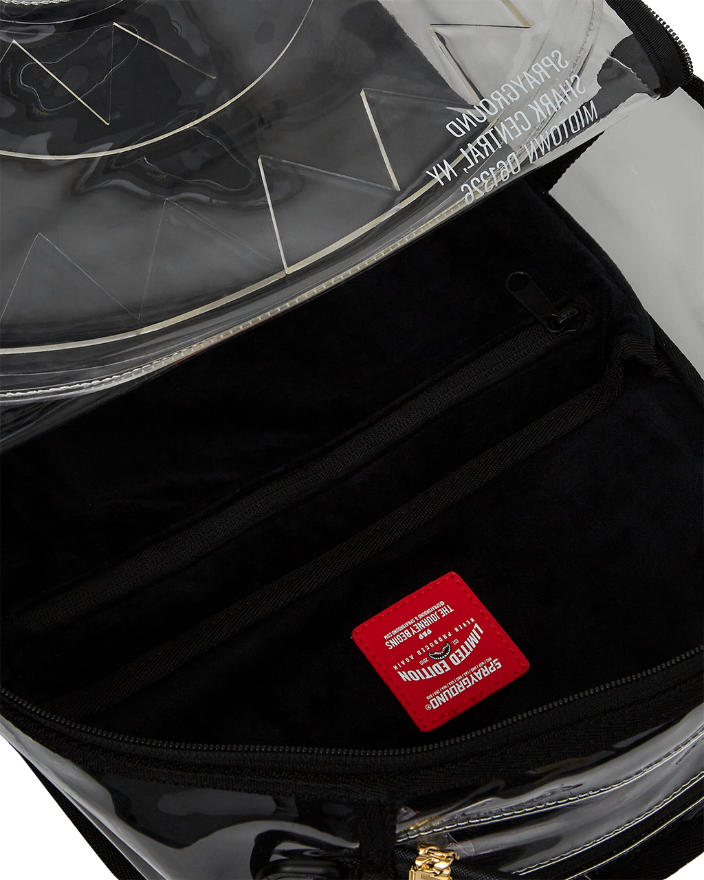 CLEAR BACKPACK - SHARK CENTRAL