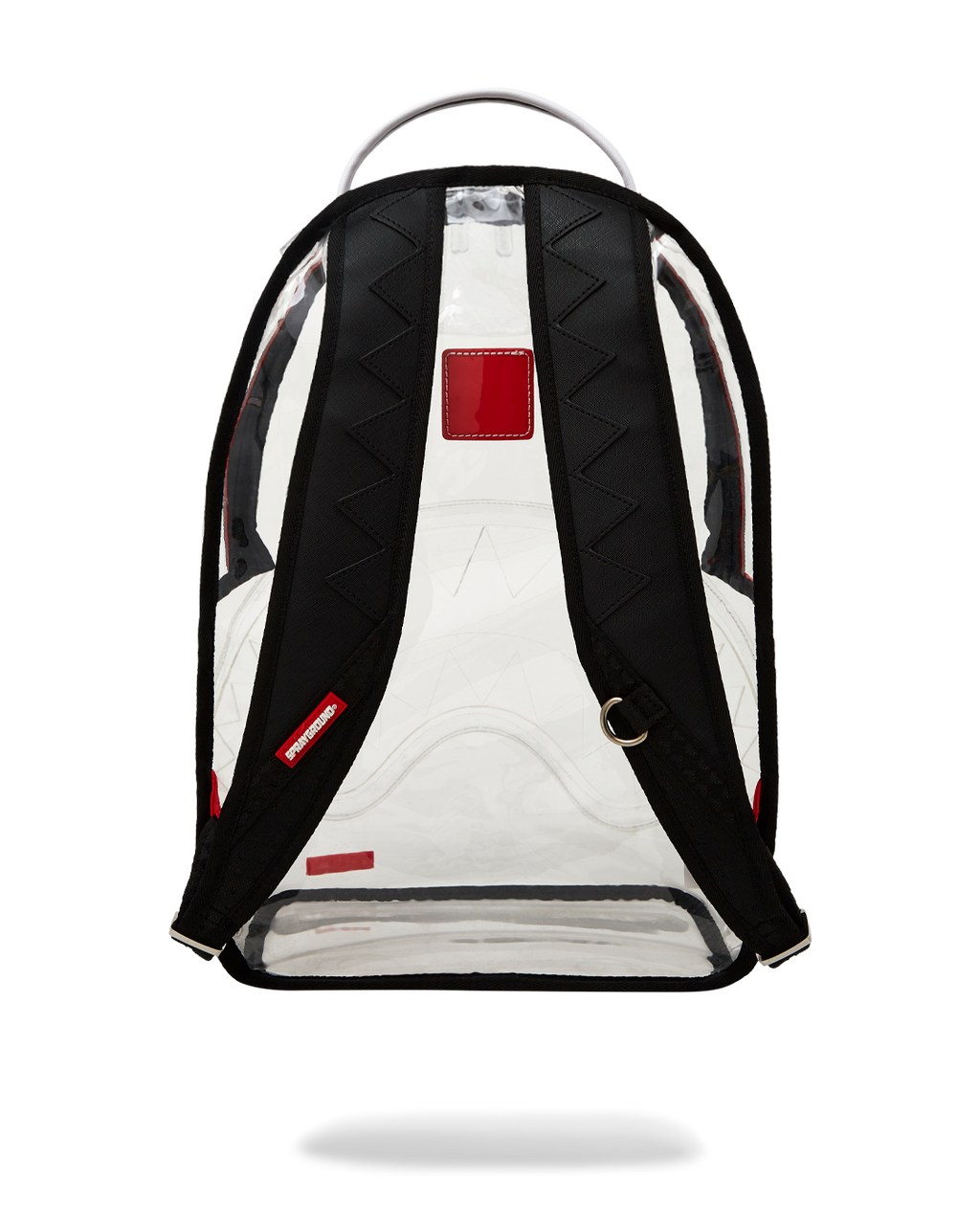 100% CLEAR BACKPACK SHARK