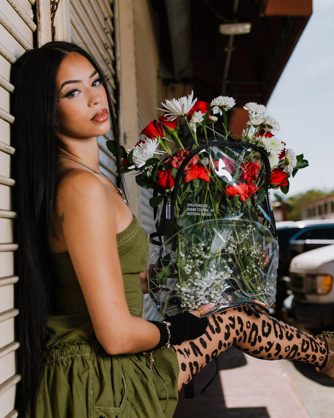 100% CLEAR BACKPACK - SHARK CENTRAL