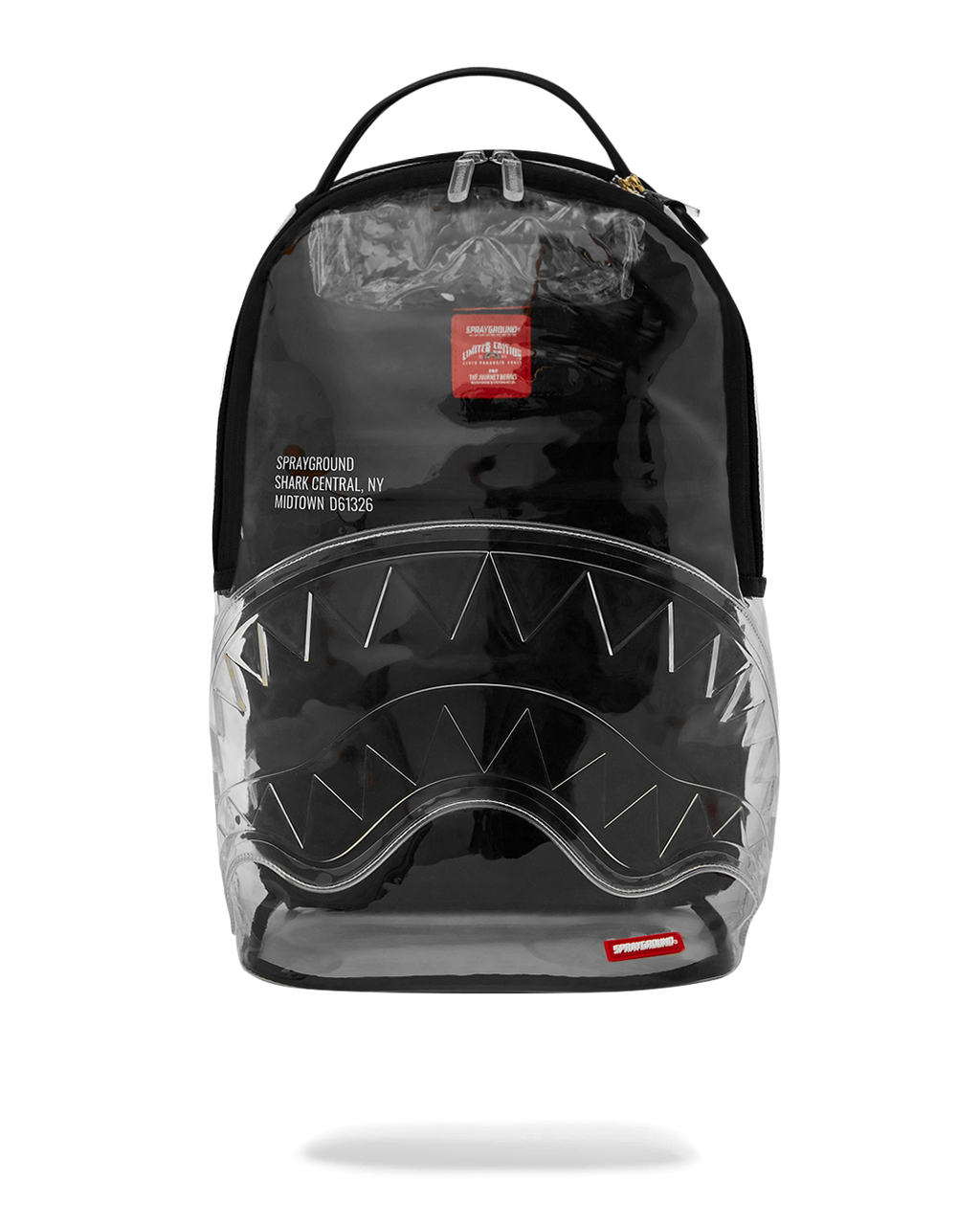 CLEAR BACKPACK - SHARK CENTRAL