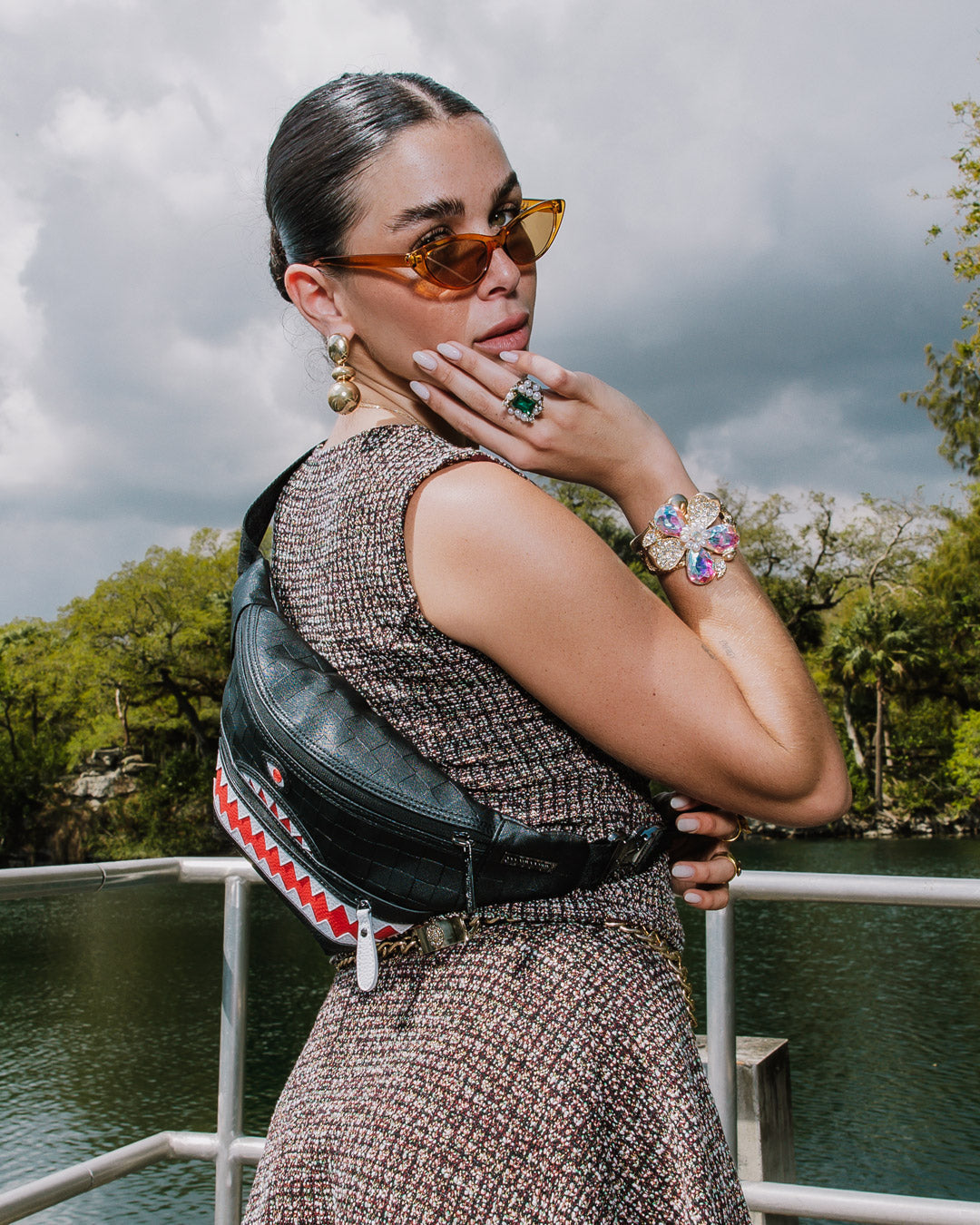 CUT AND PASTE SAVVY CROSSBODY